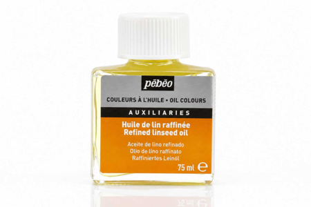 Aceite de linaza refinado Pébéo - Pintura al óleo Bellas Artes – 10doigts.fr