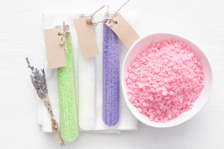 idea regalo sal de baño - Plástico Transparente – 10doigts.fr