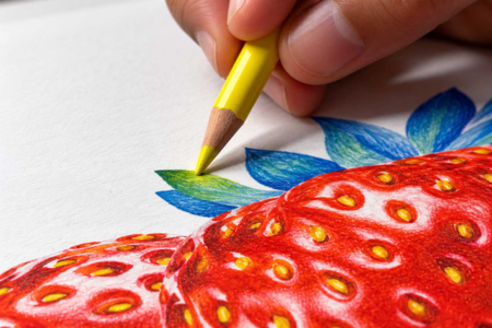 Faber-Castell Polychromos 3-Pencil Set "Strawberry" - Fine Art Colour Pencils – 10doigts.fr