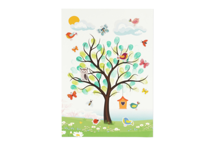 kit árbol estación gommettes - Kits educativos – 10doigts.fr