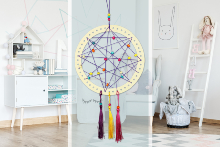 children's dream catcher kit - Handicrafts Home Decor DIY – 10doigts.fr