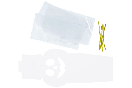 Decorative Pumpkins and Bags - 6 Pieces - 3 - Halloween Treat Bags - 10doigts.com - Halloween Treat Bags – 10doigts.fr