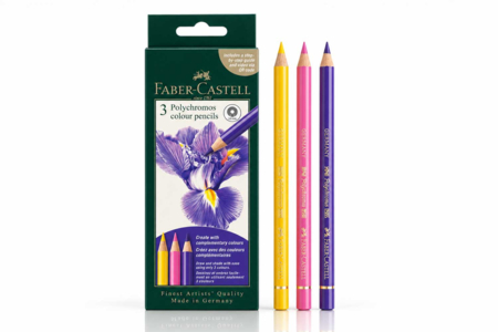Faber-Castell Polychromos Pencil Set – "Iris" Theme - Fine Art Colour Pencils – 10doigts.fr
