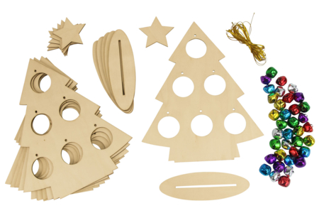 DIY Bell Trees - 6 Pieces - 2 - Christmas Supports - 10doigts.com - Christmas Supports – 10doigts.fr