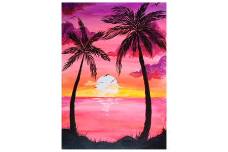 Kit de pintura de diamante, Paraíso - Pintura de Diamantes: Kit completo – 10doigts.fr