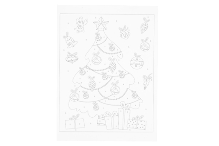 Kit de pintura por número abeto de Navidad - Ideas de Regalos DIY Navidad – 10doigts.fr