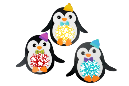 Penguin Weaving Kit - 6 Pieces - 4 - Sewing Kits - 10doigts.com - Sewing Kits – 10doigts.fr