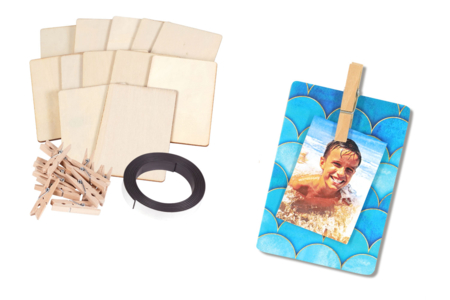 kit porta fotos imán - Kits de actividades para el día del padre – 10doigts.fr