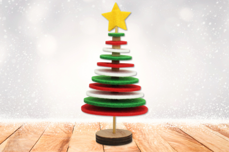 kit árbol de Navidad de fieltro - Kits creativos de Navidad para los niños – 10doigts.fr