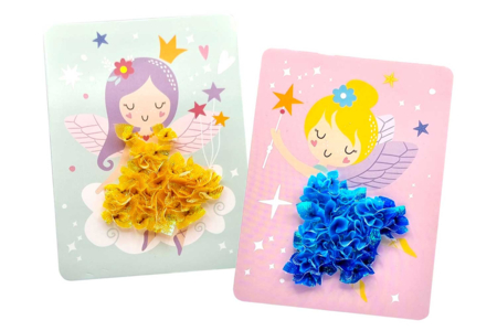 Fabric Picture Kit "Fairies" - 2 Models - 1 - Ready-to-use Kits - 10doigts.com - Ready-to-use Kits – 10doigts.fr