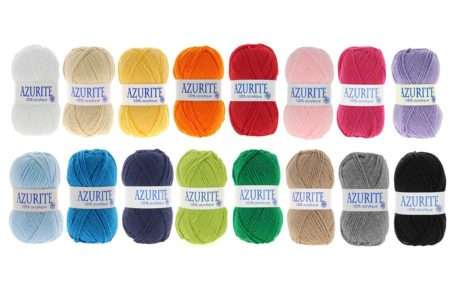 Azurite Ball - 100% Acrylic Knitting Yarn - 1 - Knitting Yarns - 10doigts.com - Knitting Yarns – 10doigts.fr