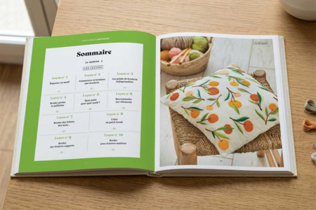 Livre : Apprendre la broderie en 10 lecons  couture - Creative Haberdashery Books – 10doigts.fr