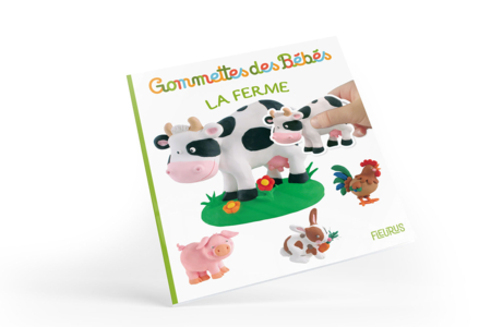 Book: Baby Stickers, the Farm - 1 - Baby Stickers - 10doigts.com - Baby Stickers – 10doigts.fr