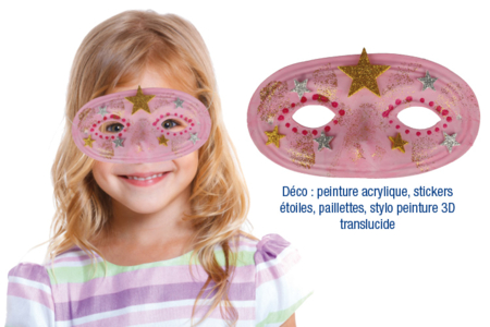 Lobo princesa - Máscaras creativas para niños – 10doigts.fr
