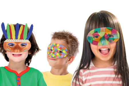 Lobos niños - Máscaras creativas para niños – 10doigts.fr