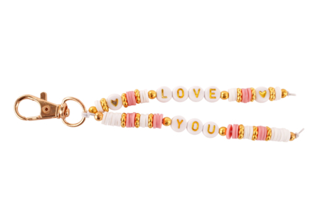 “LOVE YOU” Jewelry Kit - 2 Pieces - 4 - Keychains - 10doigts.com - Keychains – 10doigts.fr