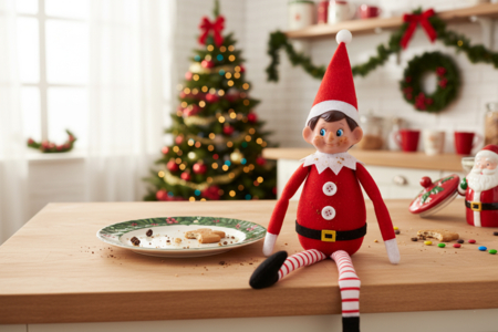 duende bromista de Navidad - Decoraciones de Navidad a posponer – 10doigts.fr