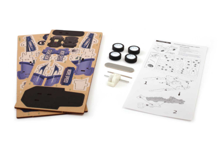 Friction Vehicle Model - Race - 2 - Wood Models - 10doigts.com - Wood Models – 10doigts.fr