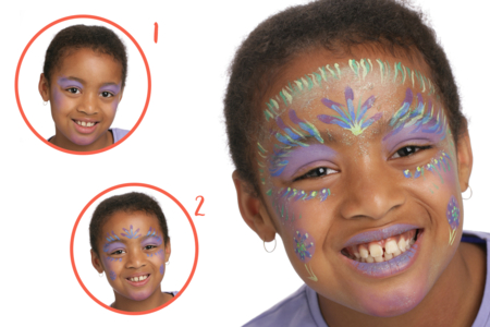 maquillaje carnaval niño - Maquillaje creativo para niños – 10doigts.fr