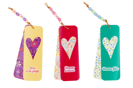 marcapáginas liberty - Kits creativos en Papel – 10doigts.fr