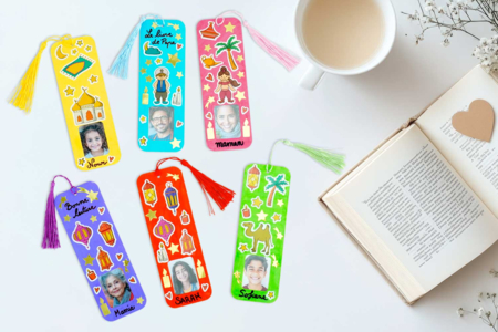 One Thousand and One Nights Bookmarks - 2 - DIY Home Decor Crafts - 10doigts.com - Handicrafts Home Decor DIY – 10doigts.fr