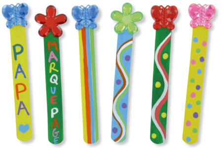 Butterfly Bookmarks - 2 - Kids Crafts Activities - 10doigts.com - Handicrafts Activities – 10doigts.fr