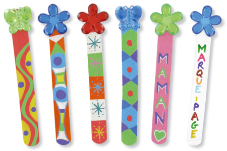 Butterfly Bookmarks - 1 - Kids Crafts Activities - 10doigts.com - Handicrafts Activities – 10doigts.fr