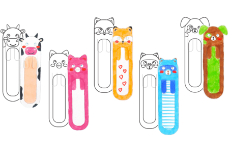 Animal Coloring Bookmarks - 10 Pieces - 4 - Coloring Supports - 10doigts.com - Coloring Supports – 10doigts.fr