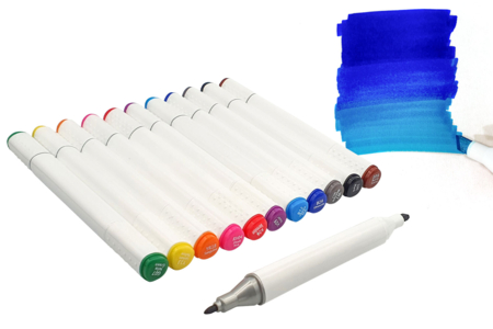 rotuladores de doble punta al alcohol - Caligrafía, Escritura – 10doigts.fr