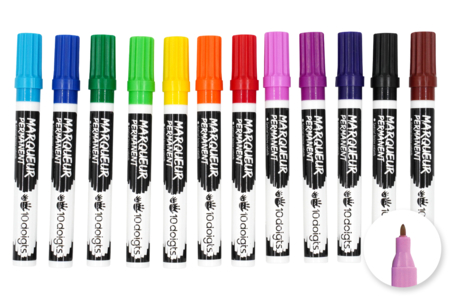 10 FINGERS permanent markers - Permanent Markers – 10doigts.fr