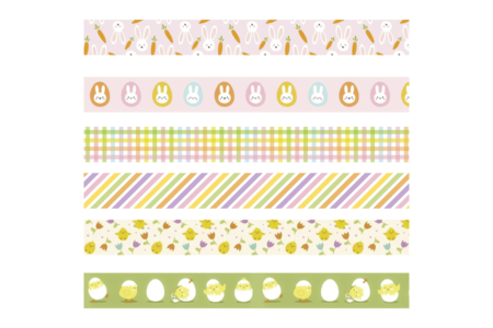 cinta adhesiva de enmascarar Pâques - Accesorios decorativos de Pascua – 10doigts.fr