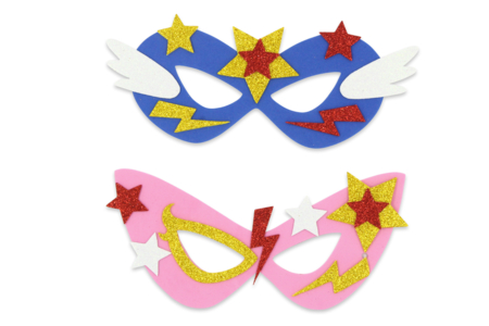 Superhero Masks Kit - 6 Masks - 5 - Creative Masks for Kids - 10doigts.com - Creative Masks for Kids – 10doigts.fr