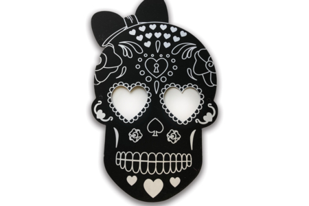 máscara cabeza de muerto - Máscaras creativas para niños – 10doigts.fr