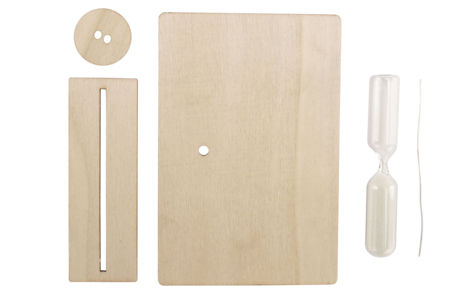 Hourglass and Its Wooden Stand - 4 - Wooden Objects for the Kitchen - 10doigts.com - Wooden Objects for the Kitchen – 10doigts.fr