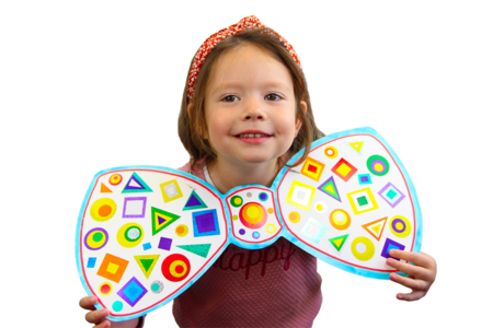 Giant Clown Bow Ties to Decorate - 6 Pieces - 3 - Carnival Creative Kits - Arts and Crafts Activities for Carnival - 10doigts.com - Carnival Creative Kits - Arts and Crafts Activities for Carnival – 10doigts.fr