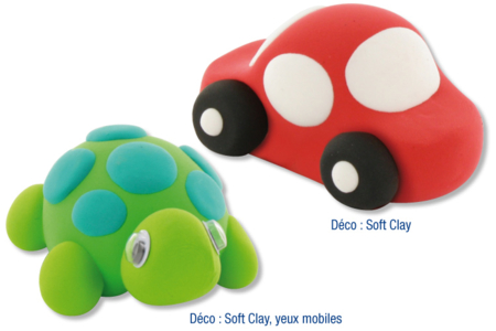 Mecanismo de fricción para pastas SOFT y FOAM Clay : Rodillo - Herramientas de Modelado – 10doigts.fr