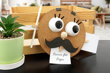 Decorative Wooden Mustache - Wooden Shapes – 10doigts.fr
