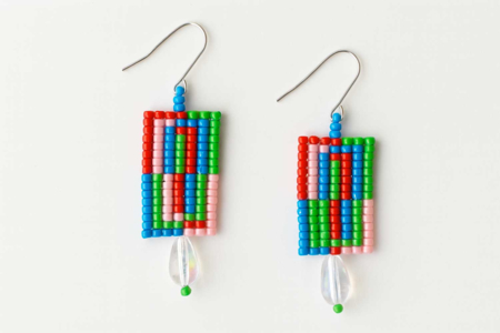 Telar de perlas boucles - Perlas Rocaille – 10doigts.fr