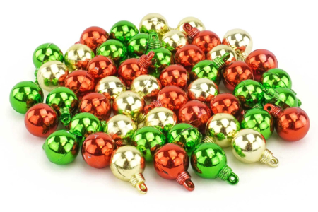 Mini Christmas Balls - 50 Pieces - 1 - Jingle Bells and Chimes - 10doigts.com - Jingle Bells and Chimes – 10doigts.fr