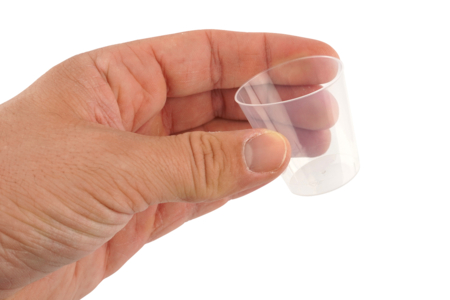 Mini Transparent Cups - 20 Pieces - 2 - Palettes and Storage - 10doigts.com - Palettes and Storage – 10doigts.fr