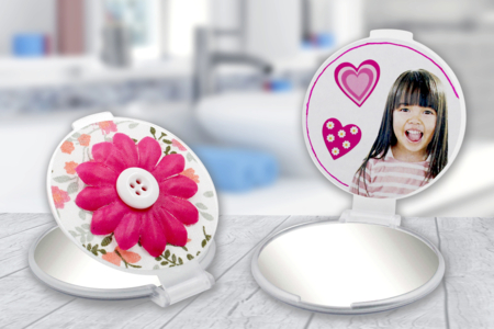 espejo de bolsillo regalo Día de la Madre - Espejos para decorar – 10doigts.fr