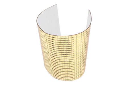 Espejos adhesivos dorados - 1500 pcs - Espejos autoadhesivos – 10doigts.fr