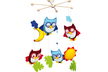 Wooden mobile holder, 6 arms - 4 - Mobile Supports - 10doigts.com - Mobile Supports – 10doigts.fr