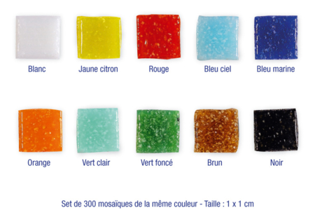 mosaico - Mosaicos de vidrio – 10doigts.fr