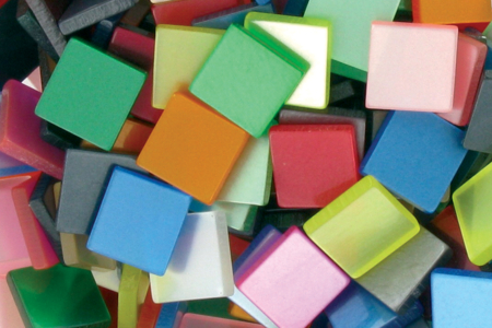 mosaicos acrílicos opacos - Mosaicos en resina – 10doigts.fr