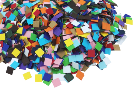 mosaicos en papel cartón fuerte - Mosaicos de papel, espuma – 10doigts.fr