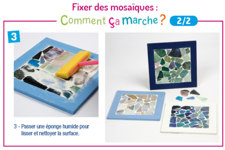 Mosaicos en vidrio pulido - Mosaicos de vidrio – 10doigts.fr