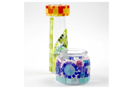 mosaicos sobre vidrio - Mosaicos en resina – 10doigts.fr