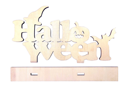 Halloween Wooden Table Decoration - 3 - Halloween Decoration Stands - 10doigts.com - Halloween Decoration Stands – 10doigts.fr