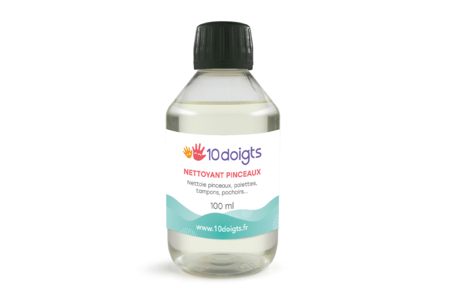 Limpiador de pinceles 100 ml - Pinceles brochas – 10doigts.fr